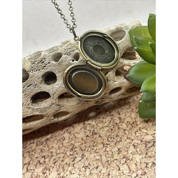 BIRTHDAY GIFT MOM DAUGHTER WIFE GRANDMA BUNNY RABBIT LOCKET PHOTO NECKLACE NEW - Picture 5 of 14